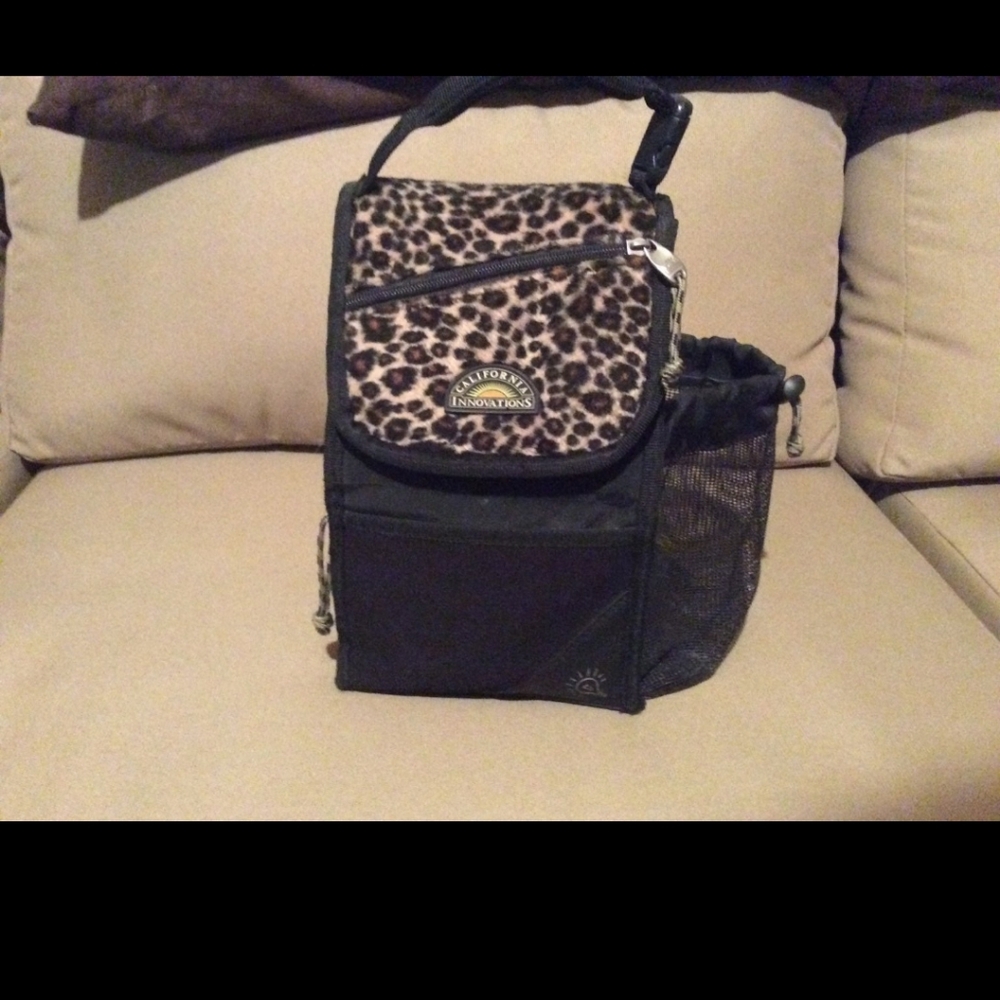 California innovations leopard lunch bag